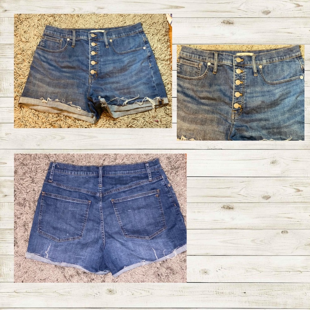 🌵 Madewell High Rise Denim Shorts